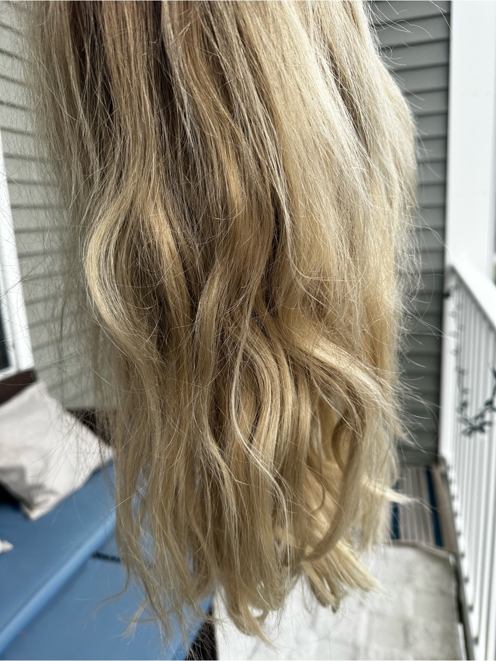 Gorgeous Blonde REAL HAIR Wig